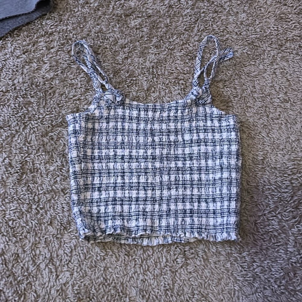 Brandy melville checkered top